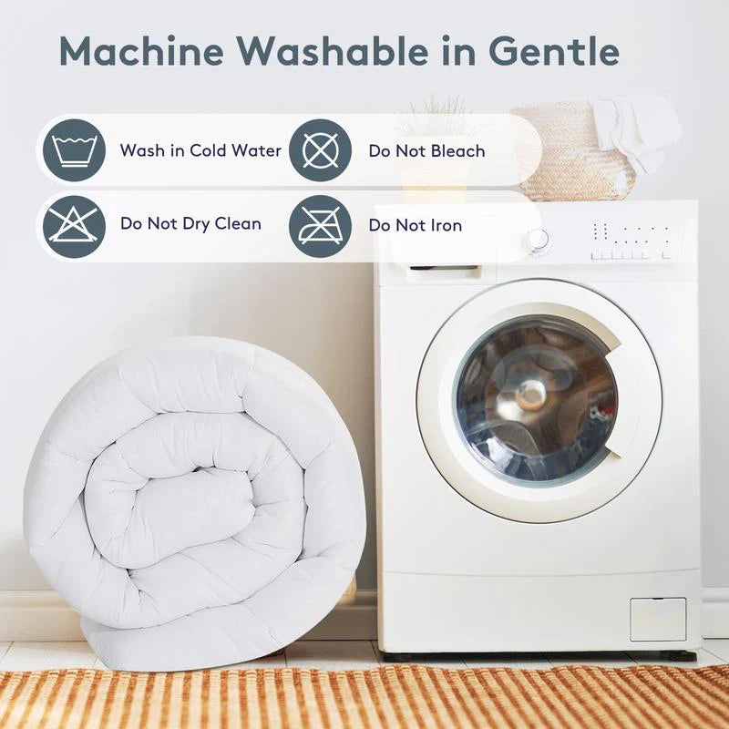 Hotel-Grade 1000GSM Ultra Plush Mattress Topper – Extra Thick, Cool & Cloud-Soft